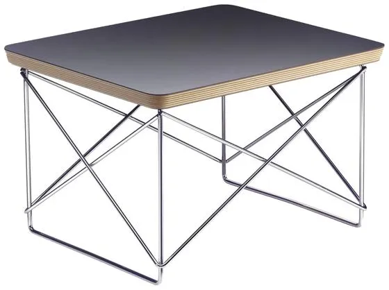 Vitra Occasional LTR yöpöytä Musta/Kromi