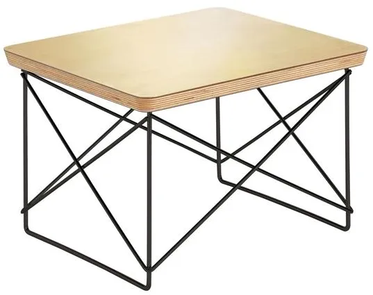 Vitra Occasional LTR yöpöytä lehtikulta/musta