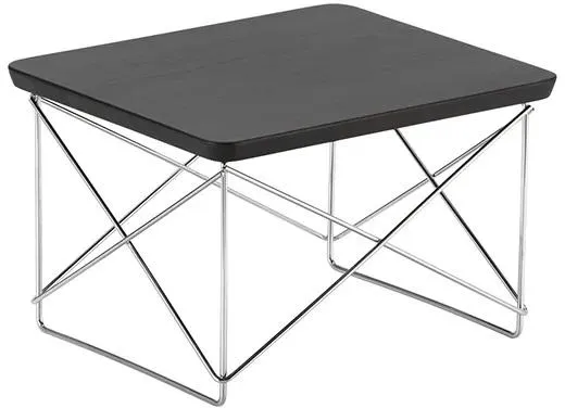 Vitra Occasional LTR yöpöytä, savutammi/kromi