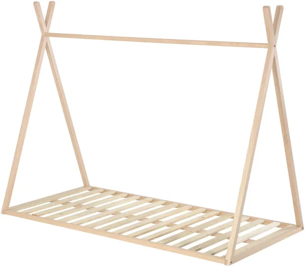 LAFORMA Maralis Tipi-sänky - luonnollinen saarni (90x190)